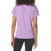 imageUnder Armour Womens Tech Marker Twist Short Sleeve T Shirt560 Provence Purple   Purple Ace