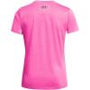 imageUnder Armour Womens Tech Marker Twist Short Sleeve T Shirt652 Rebel Pink   White