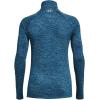 imageUnder Armour Womens Tech Twist  Zip LongSleeve Pullover427 Varsity Blue  Blizzard  Metallic Silver