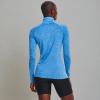 imageUnder Armour Womens Tech Twist  Zip LongSleeve Pullover464 Water  White  Metallic Silver