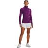imageUnder Armour Womens Tech Twist  Zip LongSleeve Pullover514 Rivalry  Strobe  Metallic Silver