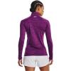 imageUnder Armour Womens Tech Twist  Zip LongSleeve Pullover514 Rivalry  Strobe  Metallic Silver