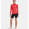 imageUnder Armour Womens Tech Twist  Zip LongSleeve Pullover628 Beta  Pomegranate  Metallic Silver