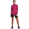 imageUnder Armour Womens Tech Twist  Zip LongSleeve Pullover635 Charged Cherry  Rebel Pink  Metallic Silver