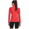 imageUnder Armour Womens Tech Twist  Zip LongSleeve Pullover638 Chakra  After Burn  Metallic Silver