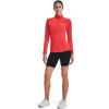 imageUnder Armour Womens Tech Twist  Zip LongSleeve Pullover638 Chakra  After Burn  Metallic Silver