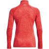 imageUnder Armour Womens Tech Twist  Zip LongSleeve Pullover638 Chakra  After Burn  Metallic Silver