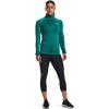 imageUnder Armour Womens Tech Twist  Zip LongSleeve Pullover722 Coastal Teal  Birdie Green  Metallic Silver