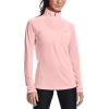 imageUnder Armour Womens Tech Twist  Zip LongSleeve PulloverBeta Tint 658Metallic Silver