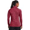imageUnder Armour Womens Tech Twist  Zip LongSleeve PulloverBlack Rose 664Metallic Silver