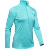 imageUnder Armour Womens Tech Twist  Zip LongSleeve PulloverBlue Breathtaking Blue