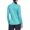 imageUnder Armour Womens Tech Twist  Zip LongSleeve PulloverBlue Breathtaking Blue