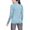 imageUnder Armour Womens Tech Twist  Zip LongSleeve PulloverBlue Mobile Blue