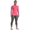 imageUnder Armour Womens Tech Twist  Zip LongSleeve PulloverCerise 653Metallic Silver
