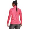 imageUnder Armour Womens Tech Twist  Zip LongSleeve PulloverCerise 653Metallic Silver