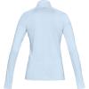 imageUnder Armour Womens Tech Twist  Zip LongSleeve PulloverCoded Blue 451Metallic Silver