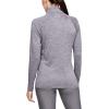 imageUnder Armour Womens Tech Twist  Zip LongSleeve PulloverFlint 033Metallic Silver