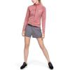 imageUnder Armour Womens Tech Twist  Zip LongSleeve PulloverFractal Pink 692Metallic Silver