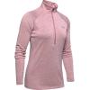 imageUnder Armour Womens Tech Twist  Zip LongSleeve PulloverHushed Pink 662Metallic Silver