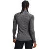 imageUnder Armour Womens Tech Twist  Zip LongSleeve PulloverJet Gray 010Metallic Silver