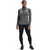 imageUnder Armour Womens Tech Twist  Zip LongSleeve PulloverJet Gray 010Metallic Silver