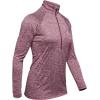 imageUnder Armour Womens Tech Twist  Zip LongSleeve PulloverLevel Purple 569Metallic Silver