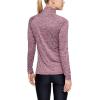 imageUnder Armour Womens Tech Twist  Zip LongSleeve PulloverLevel Purple 569Metallic Silver