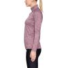 imageUnder Armour Womens Tech Twist  Zip LongSleeve PulloverLevel Purple 569Metallic Silver