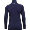 imageUnder Armour Womens Tech Twist  Zip LongSleeve PulloverMidnight Navy 410Metallic Silver