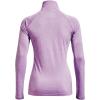 imageUnder Armour Womens Tech Twist  Zip LongSleeve PulloverOctane 566Metallic Silver
