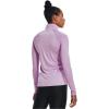 imageUnder Armour Womens Tech Twist  Zip LongSleeve PulloverOctane 566Metallic Silver