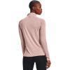 imageUnder Armour Womens Tech Twist  Zip LongSleeve PulloverPink Clay 663Metallic Silver
