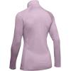imageUnder Armour Womens Tech Twist  Zip LongSleeve PulloverPink Fog 694Metallic Silver