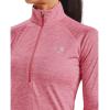 imageUnder Armour Womens Tech Twist  Zip LongSleeve PulloverPink Lemonade 668Translucent