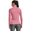 imageUnder Armour Womens Tech Twist  Zip LongSleeve PulloverPink Lemonade 668Translucent
