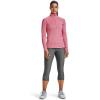imageUnder Armour Womens Tech Twist  Zip LongSleeve PulloverPink Lemonade 668Translucent