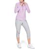 imageUnder Armour Womens Tech Twist  Zip LongSleeve PulloverPurple Ace 543Metallic Silver