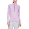 imageUnder Armour Womens Tech Twist  Zip LongSleeve PulloverPurple Ace Purple Prime