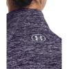 imageUnder Armour Womens Tech Twist  Zip LongSleeve PulloverPurple Switch 571Metallic Silver