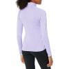imageUnder Armour Womens Tech Twist  Zip LongSleeve PulloverPurple Tint 532Metallic Silver