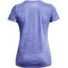 imageUnder Armour Womens Tech Twist TShirt495 Baja Blue  Nebula Purple  Metallic Silver