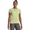 imageUnder Armour Womens Tech Twist TShirtPale Olive 383Metallic Silver