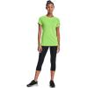 imageUnder Armour Womens Tech Twist TShirtQuirky Lime 752Metallic Silver