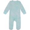 imageUnder Armour babygirls Coverall Footie Zipup Closure Logo ampamp Printed DesignsFuse Teal Speckle
