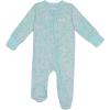 imageUnder Armour babygirls Coverall Footie Zipup Closure Logo ampamp Printed DesignsFuse Teal Speckle