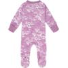 imageUnder Armour babygirls Coverall Footie Zipup Closure Logo ampamp Printed DesignsViolet Void Speckle