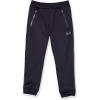 imageUnder Armour Boys Pennant Tapered Track Pants Jogger Style Sweatpants with Zipper PocketsBlack  Core
