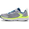 imageUnder Armour Boys Pre School Assert 9 Alternate Closure Running ShoeMod Gray 105Cruise Blue