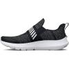 imageUnder Armour Boys Pre School Surge 3 SlipOn Running Shoe001 BlackBlackWhite