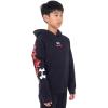 imageUnder Armour Boys Rival Fleece Graphic Hoodie001 Black  Beta  White